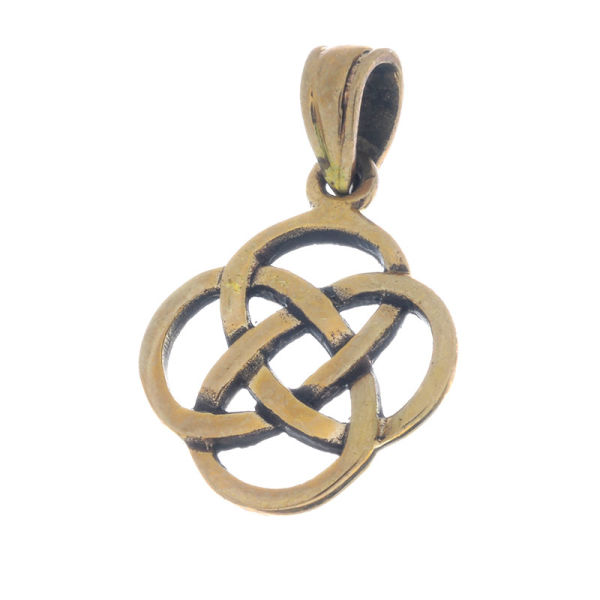 Bronzeanhänger Keltischer Knoten