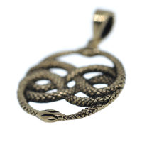Bronzeanhänger Schlangen Auryn - Unendliche Geschichte
