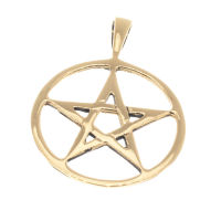 Bronzeanhänger Pentagramm 25mm
