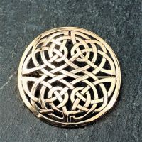 Bronzebrosche - Keltischer Knoten