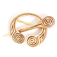 Bronze brooch - spiral