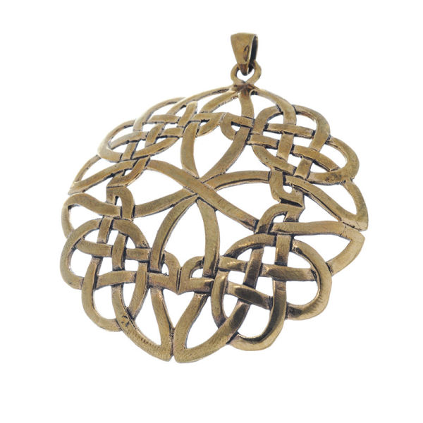 Bronzeanhänger - keltischer Knoten