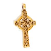Bronzeanhänger - keltisches Kreuz