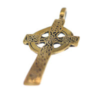 Bronzeanhänger - keltisches Kreuz