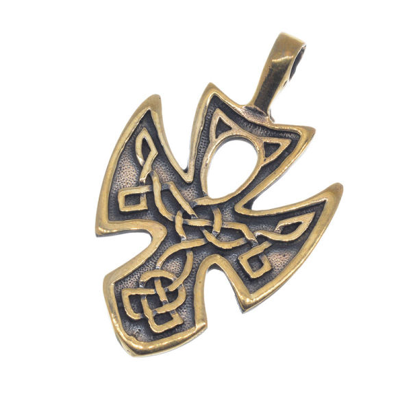 Bronzeanhänger - keltischer Knoten