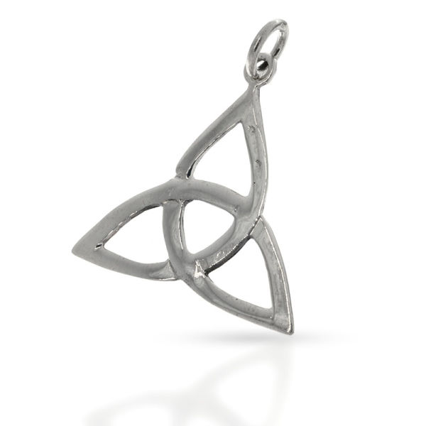 925 Sterling Silberanhänger - Keltischer - Trinity Knoten