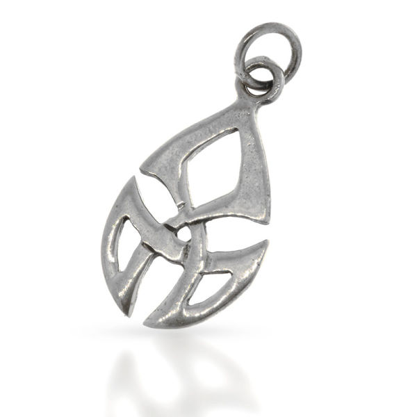 925 Sterling Silberanhänger -  Keltischer Knoten