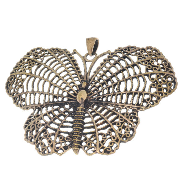 Bronzeanhänger - Schmetterling