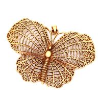 Bronzeanhänger - Schmetterling