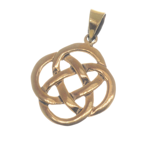 Bronzeanhänger Keltischer Knoten