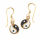 Bronzeohrringe Yin und Yang