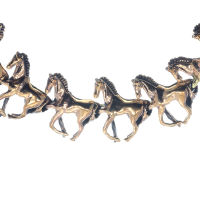 Bronzearmkette - Pferde