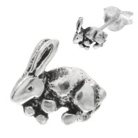 Silberohrstecker - Hase