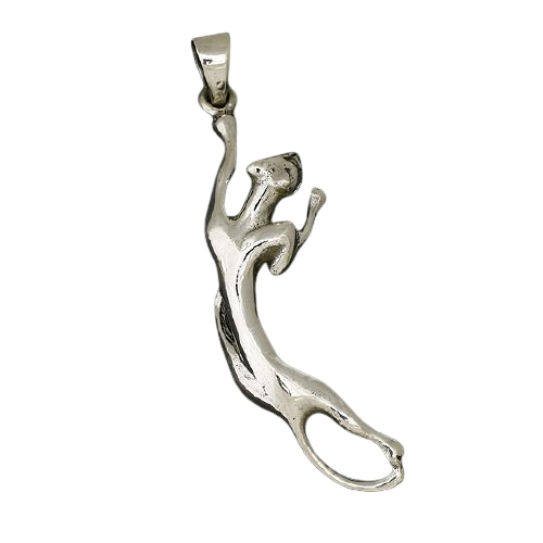 925 Sterling Silberanhänger - Panther "Panthea"