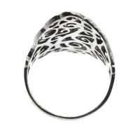 925 Sterling silver ring - tendrils 52 (16,6 Ø) 6,1 US