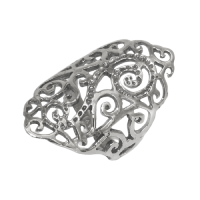 925 Sterling silver ring - tendrils 54 (17,2 Ø) 6,8 US