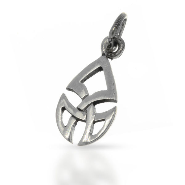 925 Sterling Silberanhänger - Keltischer Knoten