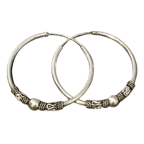 925er Sterlingsilber Balicreole "Credonia" 34mm