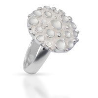 925 Sterling silver ring - Bubble