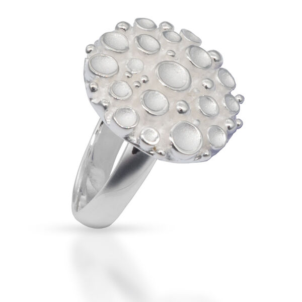 925 Sterling silver ring - Bubble 62 (19,7 Ø) 09 US