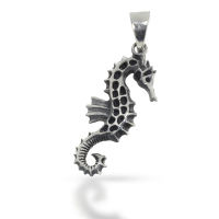 925 Sterling silver pendant - Seahorse "Jens"