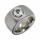 Stainless Steel Ring - with Cubic Zirconia Steel-63 (20,1 Ø) 10 US