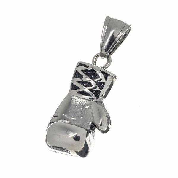 Stainless steel pendant- Boxing Glove