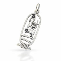 925 Sterling silver pendant - Egyptian hieroglyphics