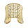 Stainless Steel Bangle - Maya - PVD-Gold