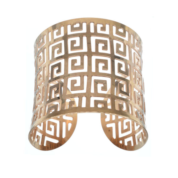 Stainless Steel Bangle - Maya - PVD-Roségold