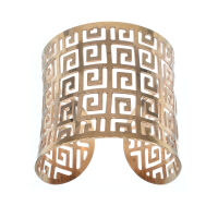 Stainless Steel Bangle - Maya - PVD-Roségold