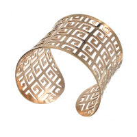 Stainless Steel Bangle - Maya - PVD-Roségold