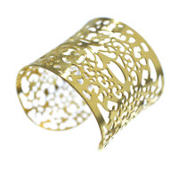 Edelstahlarmreif Golden