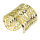 Edelstahlarmreif Golden