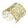 Edelstahlarmreif Golden