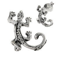 Silberohrstecker - Gecko