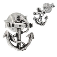 Silberohrstecker Anker