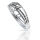 925 Sterling Silberring - Notenschlüssel 55 (17,5...