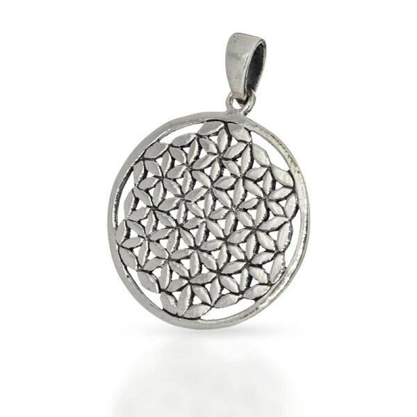 Flower of Life Pendant “Ragna” in 925 Sterling Silver