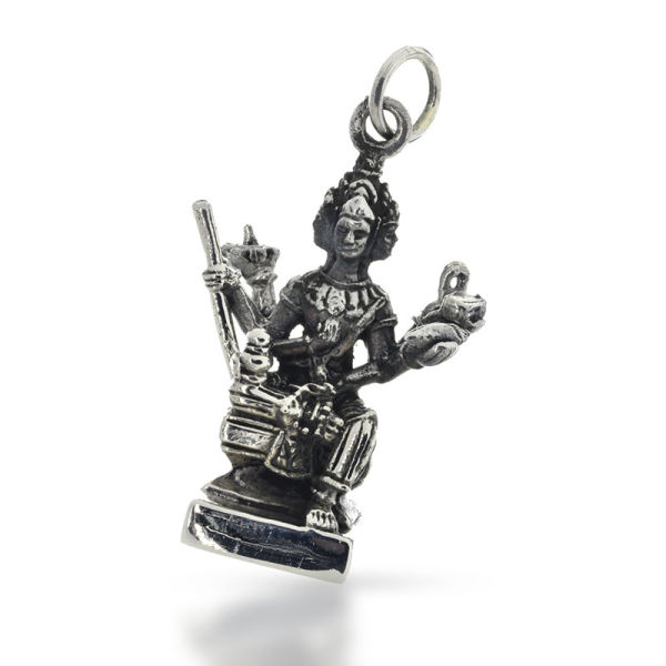 925 Sterling Silberanhänger - Brahma "Bianca"