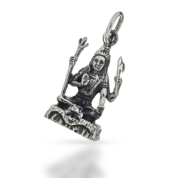 925 Sterling Silberanhänger - Shiva "Yasha"