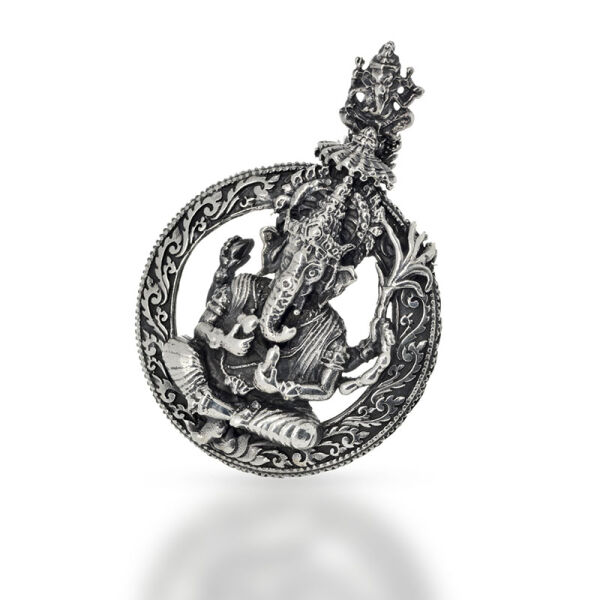 925 Sterling Silberanhänger - Ganesha "Riko"