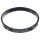 Armreifen - oval Sterne ca. 61 x 53 x 6 x 2 mm - PVD-Schwarz