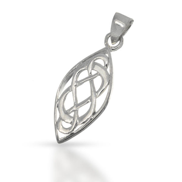 925 Sterling Silberanhänger - Keltischer Knoten