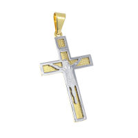 Edelstahlanhänger - Kreuz "Vater Unser"...