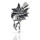 925 sterling silver pendant - Fairy Marigold