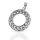 925 Sterling Silberanhänger - Ring keltischer Knoten