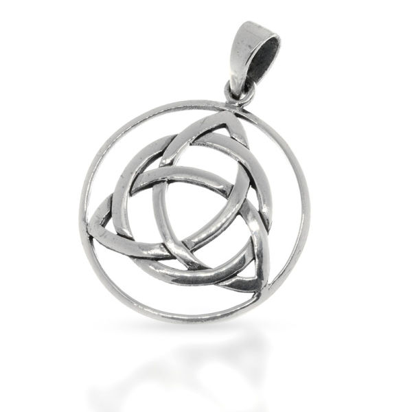 925 Sterling Silberanhänger - Triskele
