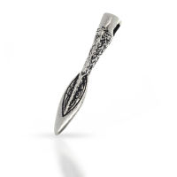 925 Sterling Silver Pendant - Spearhead "Sqroow"