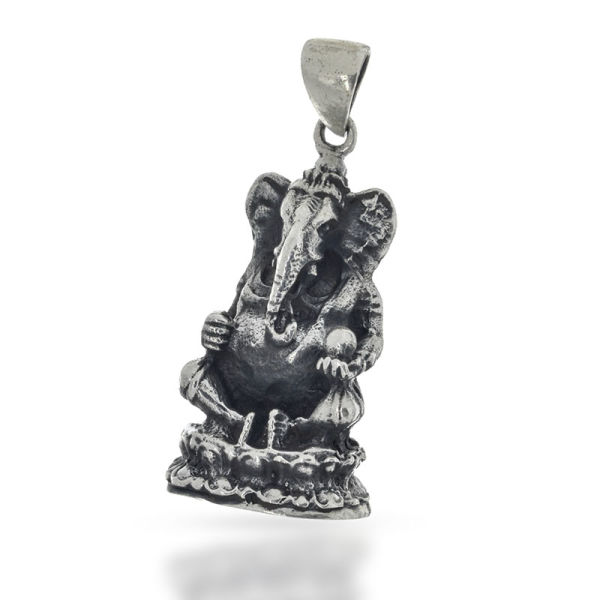 925 Sterling Silberanhänger - Ganesha "Hobi"